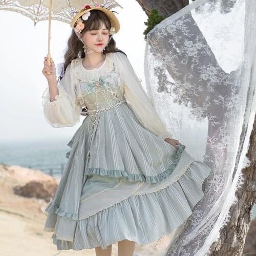 The Cloud & Tree ~ Elegant Lolita JSK Dress Long Party Dress by YLF