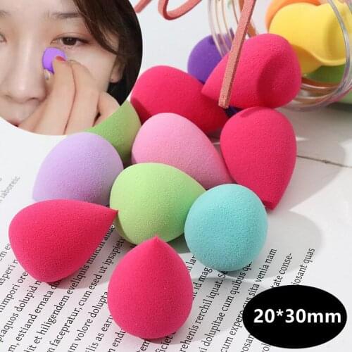 Wholesale Mini Makeup Sponge Water Drop Shape Makeup Soft Foundation puff Concealer Flawless Mixed cosmetic makeup sponge