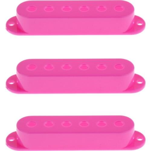 3 Pcs Plastic Guitar Pickup Cover Electric Guitar Replacement Parts 48x 50x 52mm