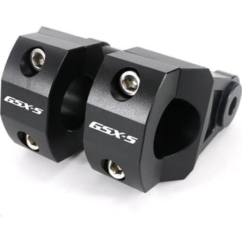 Fit For Suzuki GSX-S750 2007-2019 GSX-S 750 28mm 1 1/8" Motorcycle CNC Handle Bar Handlebar Fat Bar Mount Clamps Risers