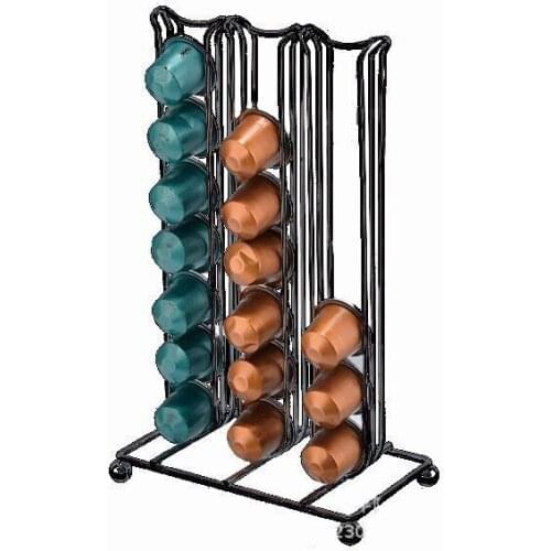 Practical Coffee Capsule Holder Tower Stand For 60 Nespresso Capsules Storage soporte capsulas nespresso Coffee Pod Holder