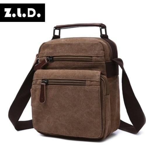 Z.L.D. original brand designer canvas bag women fashion handbag casual shoulder Messenger bag classic small square bag women bag
