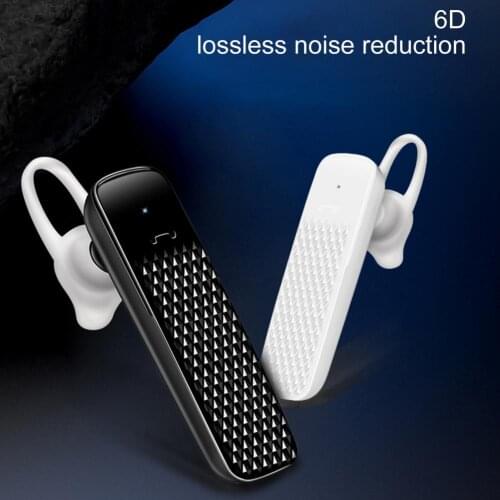 1Pc Bluetooth Earphone In-ear Stereo Mini Bass Handsfree Wireless Headset for Mobile Phone