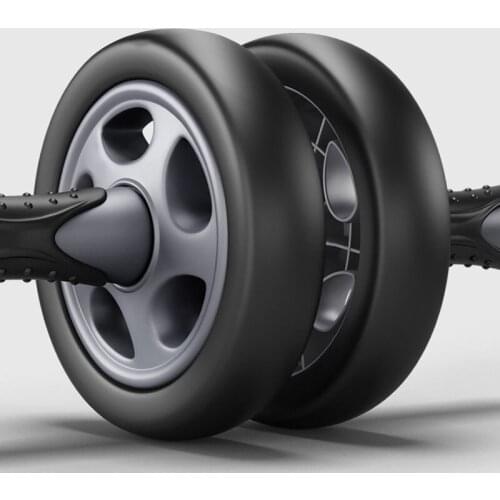 300kg bearing classic double wheel AB Coaster No Noise Abdominal Wheel Ab Roller With Mat For Exercise Fitness Equipment