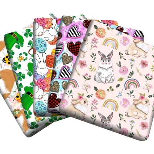 50*145cm Patchwork Letters Polyester Cotton Fabric for Tissue Sewing Quilting Fabrics Needlework Material DIY Handmade,c18319