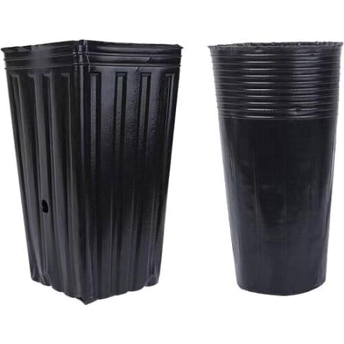 50PCS/Lot Irregular Plastic Seedling Cup Nutrition Bags For Seeding Plants Vegetable Fruit DIY Home Garden Supplies