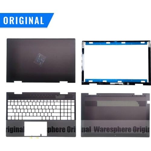 New Original for HP ENVY X360 15-ED LCD Back Cover Bezel Palmrest Bottom Case Rear Lid Case L93203-001 L93204-001 AM2UU000330