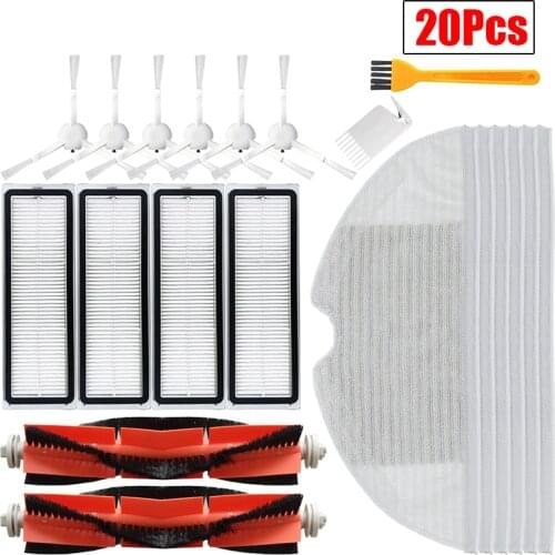 HEPA Filter Mop Cloth Cleaning Tool Main Brush kit for Xiaomi for Mijia 1C STYTJ01ZHM Robot Vacuum Cleaner Parts Accessories