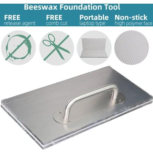 Beeswax Foundation Sheet Mold Portable Embossing Machine Printer Press 4.63 4.7 4.83 4.9 5.35mm Free Release Agent Bee Wax Comb