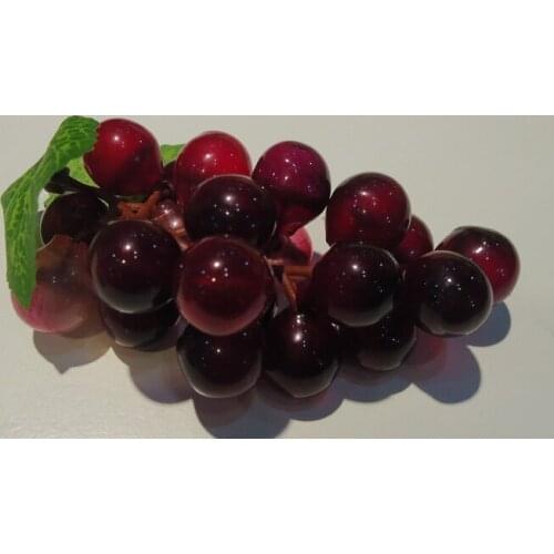 Simulation model of Model Of Bunches Small Grape Tie-in Fruit Leaves Decorate The Unisex Finished Goods Plastic Food 2020