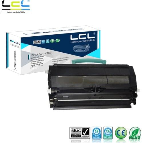 LCL E260A11A E260A21A E260A11E E260 (1-Pack) Black 3500pages Compatible Toner Cartridge for Lexmark E260d/260dn/360d/360dn