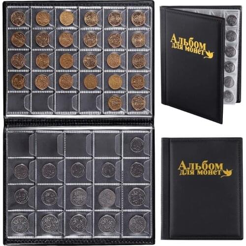 Coin Collection Book 250 Coin Holder Money Penny Collector Collecting Album Collection Storage display