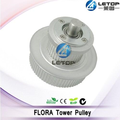 Flora machine small metal pulley wheels with tower shape
