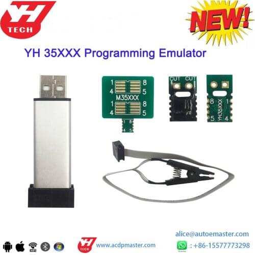Latest!! Yanhua 35080/160 Programming Emulator for B-M-W 35160WT/35128WT Cluster