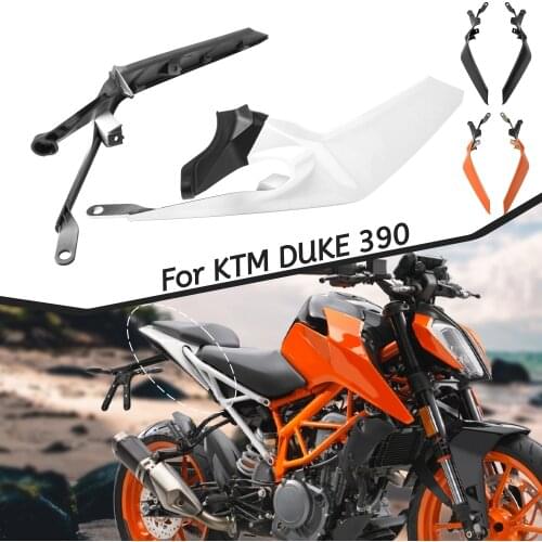 Motorcycle Carbon Fiber Left Right Rear Passenger Seat Fairing Kits Side Cover Panel For KTM Duke 390 2017 2018 2019 2020 2021