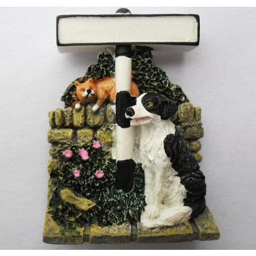 British handmade painted country style travel commemorative gift crafts magnetic refrigerator magnet