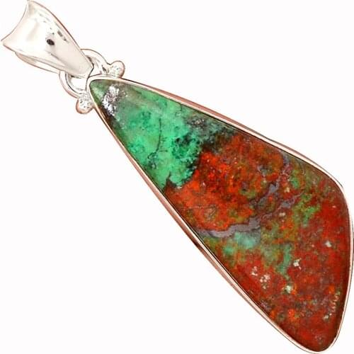 Lovegem Genuine SONORA SUNSET Pendant 925 Sterling Silver, 50.4 mm, AP3522