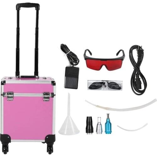 Portable Skin Tag Removal Laser Eyebrow Lipstick Pigment Removal Permanent Tattoo Makeup Pigment Removal Face Whiten Machine