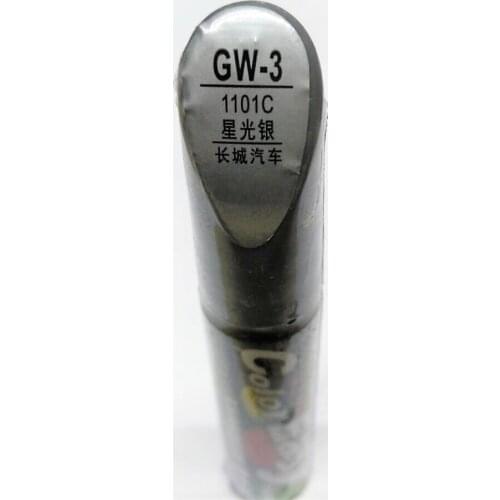 Car scratch repair pen, auto paint pen silver color for Great wall C30 C50 M1 M2 M4 H3 H5 ,car painting pen