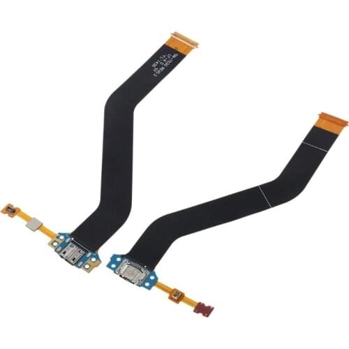 Tail Wire USB Port Charging Connector Plug Dock Socket Jack Flex Cable for Samsung Galaxy Tab 4 10.1 T530 SM-T530 T531 T535