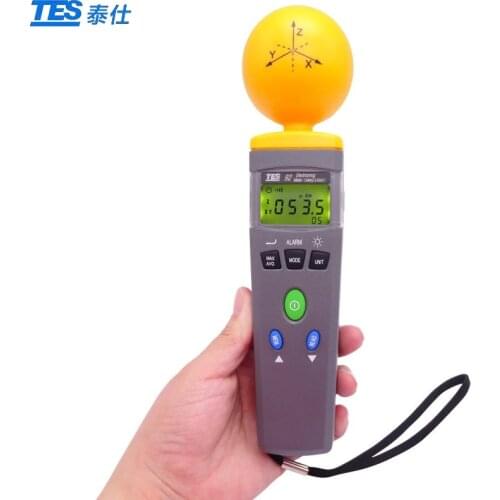 TES-92 EMF Meter Triaxial Data Logger The electromagnetic radiation detector