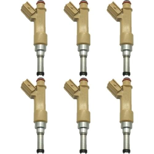 6pcs Fuel Injectors 23209-39145 23250-39145 23250-37010 23250-39146 23250-0T010 for Toyota Corolla 2009-2015