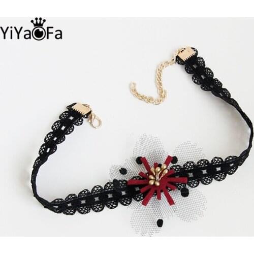 YiYaoFa Vintage Choker Necklace for Women Gothic Jewelry Collar Necklaces Pendants Fashion Lady Party Jewelry JL-285