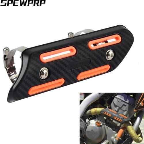 Motorcycle Exhaust Heat Shield Protector Anti-scalding Guard For KTM EXC SXF XC SX EXCF XCW 125 250 350 450 525 530 2016-2019