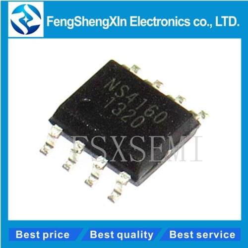10pcs/lot NS4160 SOP-8 Class AB/class D switching, low EMI, and 5 w mono audio power amplifier