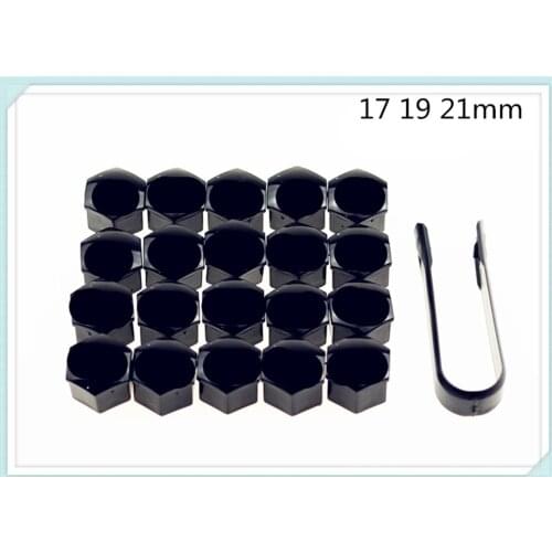 Car shape 20Pcs universal rust 17 19 21mm tire nut bolt protection cap for BMW all series F-series E46 E90 F09 1 2 3 4 5 6 7 X E