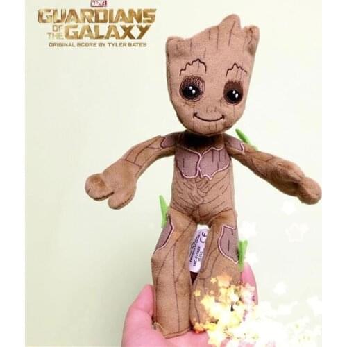 Free Shipping Guardians Galaxy Groot Tree Man plush Toy Gif Home Bedroom Deco