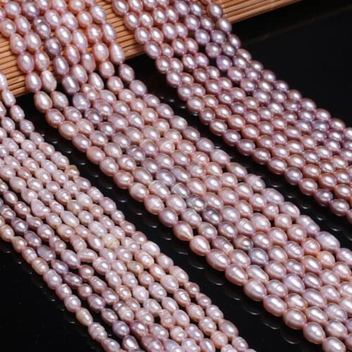 Natural Freshwater Pearls Beads High Quality Punch Loose Beads for Jewelry Making DIY Women Necklace Bracelet 6-7mm