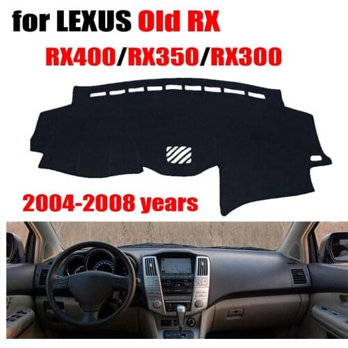 Car dashboard cover For LEXUS old RX400 RX350 RX300 2004-2008 Left hand drive dashmat pad dash covers auto dashboard accessories