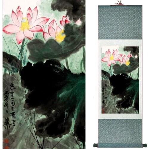 Flowers painting Chinese traditional art painting home decoration paintings20190813017