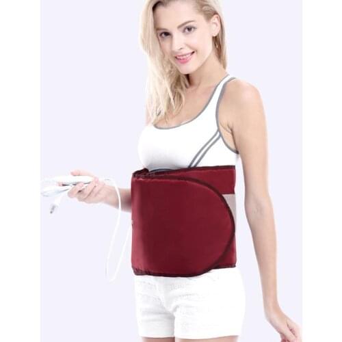 Hanrlver Electric heating belt belt massager hot compress waist belt warm palace moxibustion charging gear