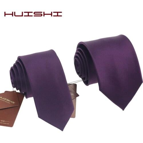 Classical Mariage Necktie Collar Men Women Quality Stripe Ties Scarves Deep Purple Waterproof British Style Mens Neck Ties Color
