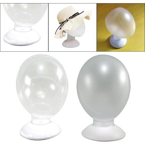 PVC Mannequin Head Manikin for Display Wigs, Jewelry, Salon Props Matte