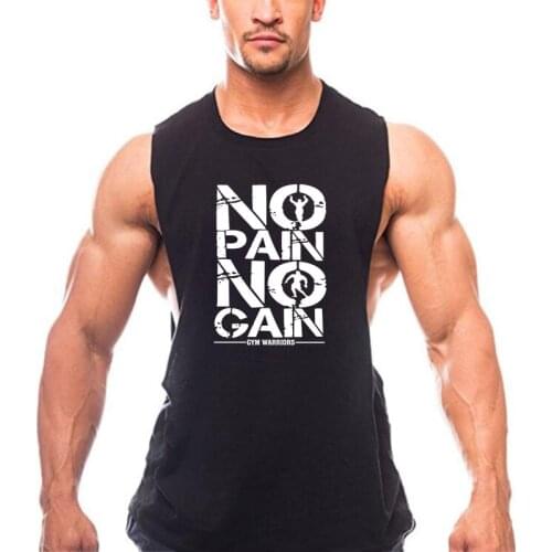 Mens Cut Out Sleeveless shirt Gym Stringer Vest Workout shirt Muscle Tees Bodybuilding Tank Top Fitness Clothing