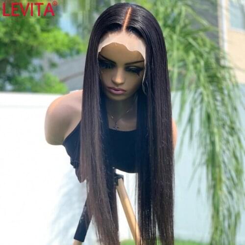 Wholesale Bone Straight Lace Front Wig Brazilian LaceFront Human Hair Wigs For Women Pre Plucked 4x4 Lace Closure Frontal Wig