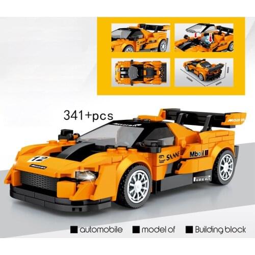 Hot technical super sports car building block mclaren senna brick racer figures assemble model toys collection for BOYS gift