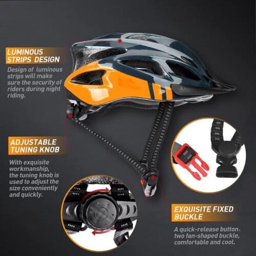 Road Bicycle Helmet MTB Bike Helmet Integrally-molded Cycling Sports Aero Helmet Bike Cycling Equipment