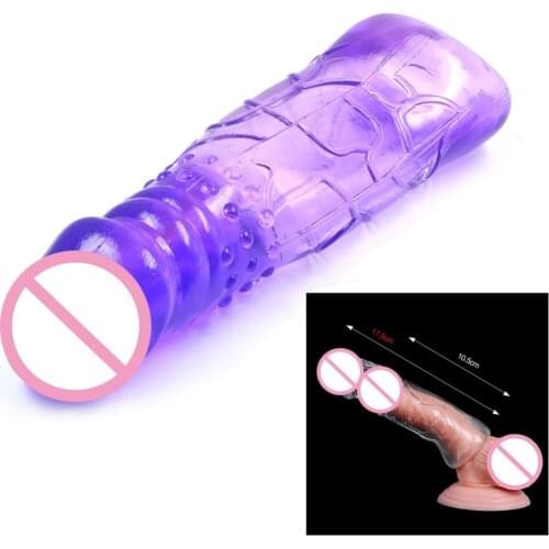 7cm Bigger Penis Enlargement Sleeve Extender Enhance Silicone Reusable Condom Erection Impotence Aid Sex Products for Man