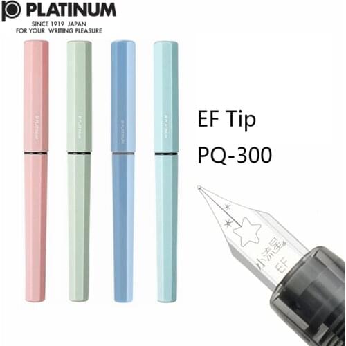 Japanese Platinum EF Tip Small Meteor Extra Fine Nib Fountain Pen with Box Cute School Supplies Stationary Supplies PQ-300