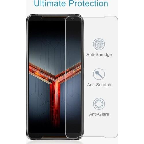 For Zenfone ASUS ROG Phone 2 Tempered Glass Film 9H 2.5D Scratch Proof Screen Protector for ASUS ROG Phone 2 ZS660KL Glass Cover