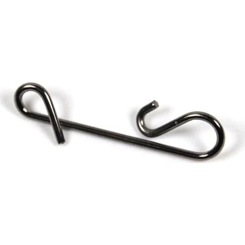 100pcs Stainless Steel Saltwater Fishing Wrapping Snap High Speed Pin Quick Fishing Line Hook Lure Connector Accessory