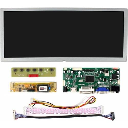 12.3 Inch LQ123K1LG03 LCD Display for Raspberry Pi 3 1280*480 Screen Display without / with Controller Board Monitor Kit