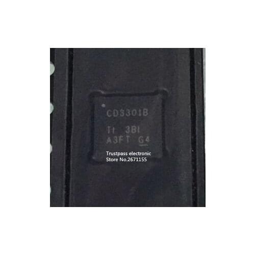 10pcs/lot CD3301BRHHR CD3301B CD3301RHHR CD3301 QFN