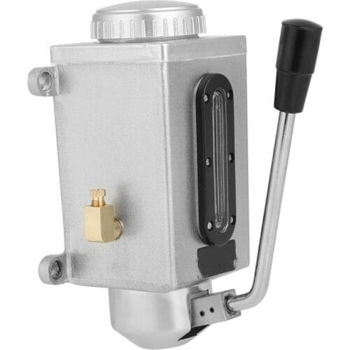 ABSF Lubrication Manual Oil Pump Hand Lubrication 1L 4Mm Double Outlet Manual Lubrication Pump Hand Pressure Oil Pot Pump