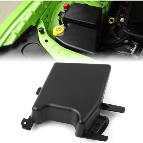 Car Engine Hydraulic Control Unit Black ABS Cover Trim For Dodge Charger Challenger Chrysler 300 2015 2016 2017 2018 2019 2020