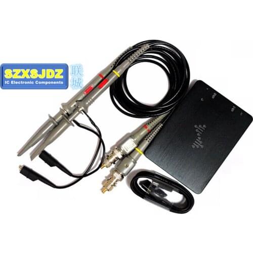DSCope USB Portable USB Oscilloscope 50M Bandwidth DSLogic Kit Dual Channel 200M Sampling